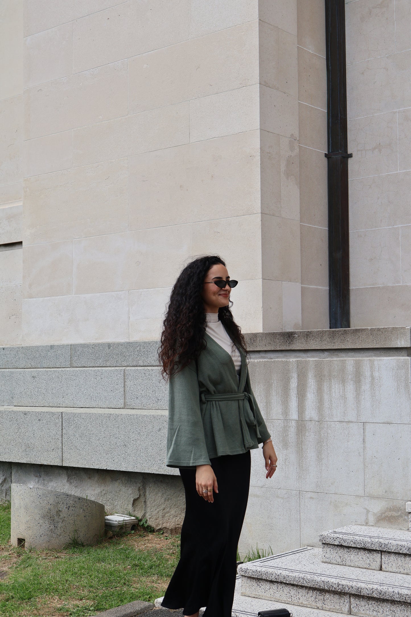 The Wrapped Cardigan - 100% Wool